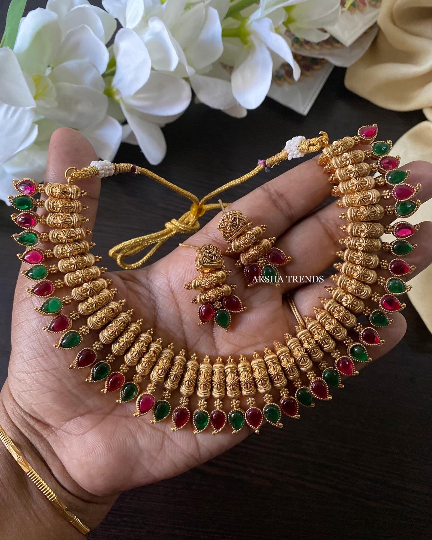 Mullu manga necklace Aksha Trends