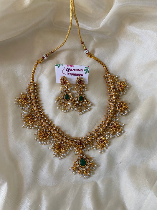 Guttapusulu necklace Aksha Trends