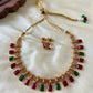 Gold Stone necklace Aksha Trends